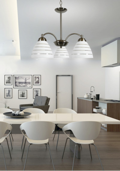 Uli pendant light 3xE27 satynowy 45 cm - product image 1