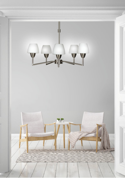 Togo pendant light 5xG9 satynowy 45 cm - product image 1