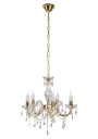 Lampa wisząca Maria 5xE14 złoty 48 cm