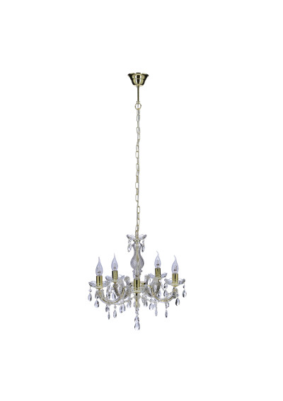 Maria pendant light 5xE14 gold 48 cm - product image 2