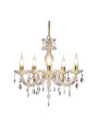 Lampa wisząca Maria 5xE14 złoty 48 cm - zdjęcie produktu 5
