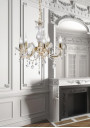 Maria pendant light 5xE14 gold 48 cm - product image 10