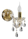 Maria wall light 1xE14 gold 26 cm