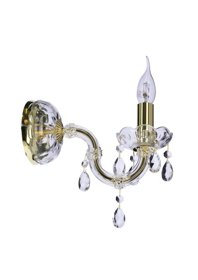 Maria wall light 1xE14 gold 26 cm - product image 4