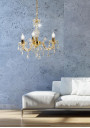 Maria pendant light 3xE14 gold 48 cm - product image 2
