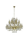 Maria pendant light 28xE14 gold 88 cm