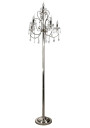 Lampa podłogowa Aurora 5xE14 chromowy 185 cm