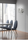 Lampa ścienna Aurora 2xE14 chromowy 27 cm - zdjęcie produktu 2