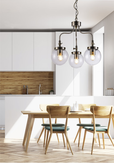 Ballet pendant light 3xE27 patynowy 45 cm - product image 1