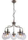 Lampa wisząca Ballet 5xE27 patynowy 55 cm