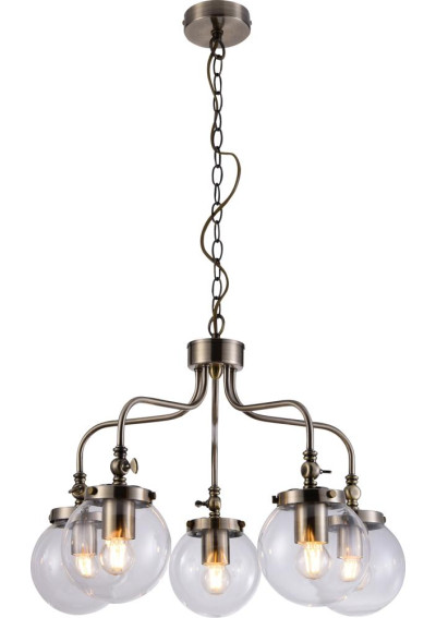 Ballet pendant light 5xE27 patynowy 55 cm