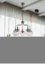 Lampa wisząca Ballet 5xE27 patynowy 55 cm - zdjęcie produktu 1