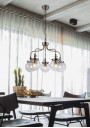 Ballet pendant light 5xE27 patynowy 55 cm - product image 3