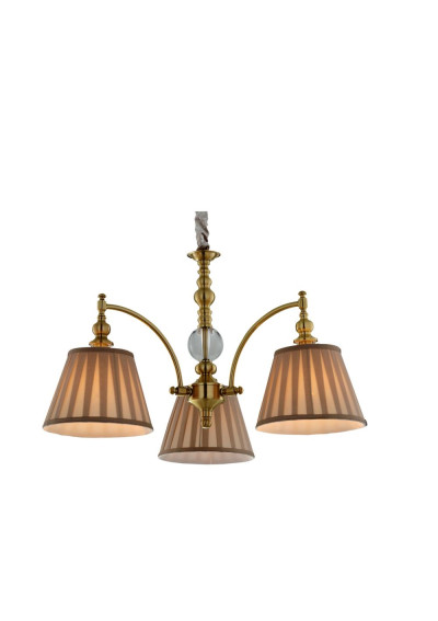Lampa wisząca Austin 3xE14 patynowy 70 cm