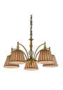 Lampa wisząca Austin 5xE14 patynowy 82 cm