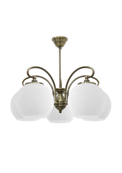 Orbit pendant light 5xE27 patynowy 51 cm