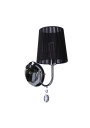 Lampa ścienna Sorento 1xE14 chromowy, abażur czarny 15 cm - zdjęcie produktu 6