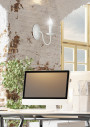 Bellagio wall light 1xE14 cream 22 cm - product image 1