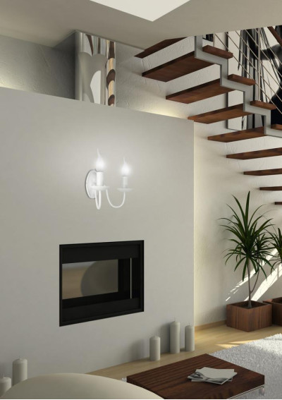 Lampa ścienna Bellagio 2xE14 kremowy 31 cm - zdjęcie produktu 2