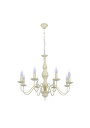 Lampa wisząca Bellagio 8xE14 kremowy 74 cm