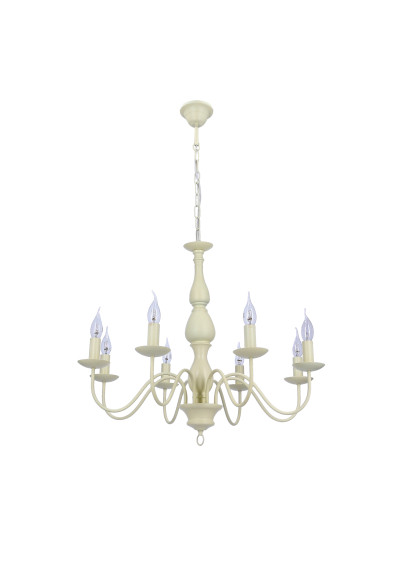 Bellagio pendant light 8xE14 cream 74 cm