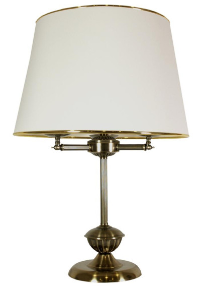 Lampa stołowa Grand 3xE14 patynowy 44 cm