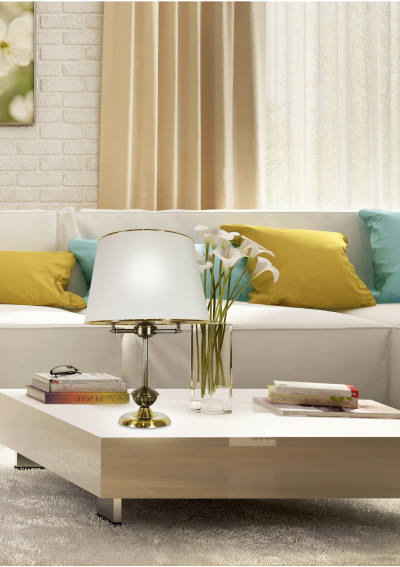 Grand table lamp 3xE14 patynowy 44 cm - product image 1