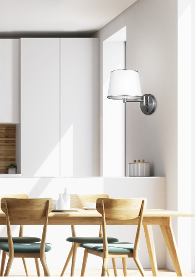 Ibis wall light 1xE14 satynowy 20 cm - product image 1