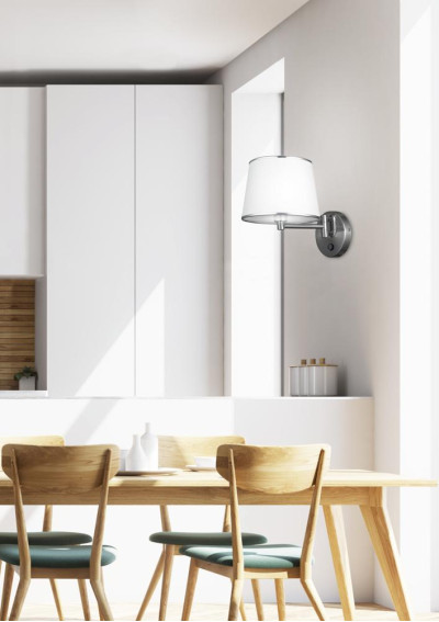 Ibis wall light 1xE14 satynowy 20 cm - product image 2
