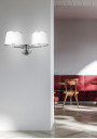 Ibis wall light 2xE14 satynowy 48 cm - product image 2