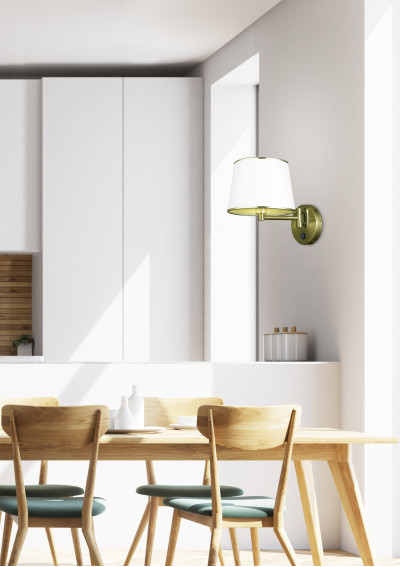 Ibis wall light 1xE14 patynowy 20 cm - product image 1