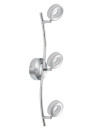 Vinola ceiling light 5 W LED 3000 K chromee, akryl white 54 cm