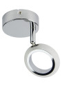Aurelion wall light 4 W LED 3000 K chromee, akryl white 14 cm