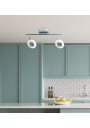 Aurelion ceiling light 4 W LED 3000 K chromee, akryl white 38 cm - product image 1