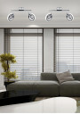 Celt ceiling light 6 W LED 3000 K chromee 40 cm - product image 2