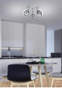 Lampa sufitowa Celt 6 W LED 3000 K chromowy 30 cm - zdjęcie produktu 2