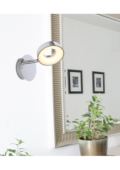 Isla wall light 4 W LED 3000 K chromee 15,5 cm - product image 1