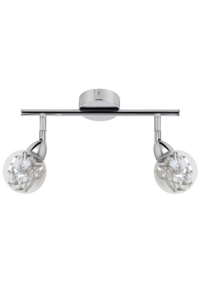 Lampa sufitowa Bolo 12 W LED 3000 K chromowy 40 cm