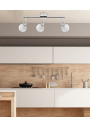 Bolo ceiling light 18 W LED 3000 K chromee 58 cm - product image 1