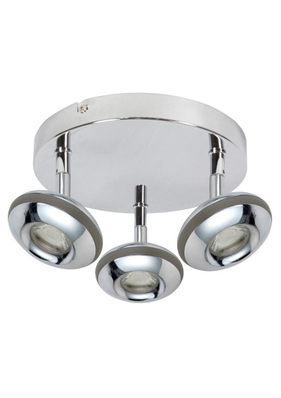 Lampa sufitowa Skipper 6 W LED 3000 K chromowy 26 cm