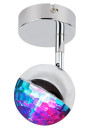 Lampa ścienna Party 3 W LED chromowy 15 cm
