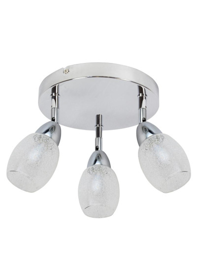 Rico ceiling light 6 W LED 3000 K chromee 34 cm
