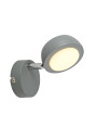 Lampa ścienna Mild 6 W LED 3000 K szary 14 cm