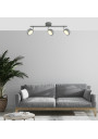 Mild ceiling light 6 W LED 3000 K grey 54 cm - product image 1
