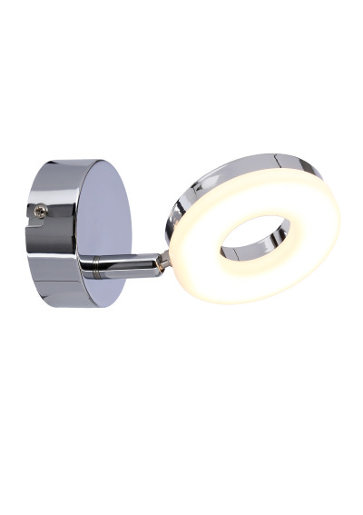 Lampa ścienna Thema 5 W LED 3000 K chromowy 9 cm - zdjęcie produktu 3