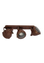 Frodo ceiling light 3xGU10 rdzawy 43,5 cm - product image 6
