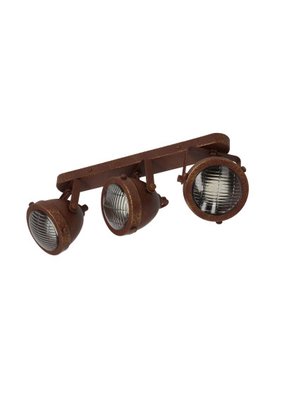 Lampa sufitowa Frodo 3xGU10 rdzawy 43,5 cm - zdjęcie produktu 8