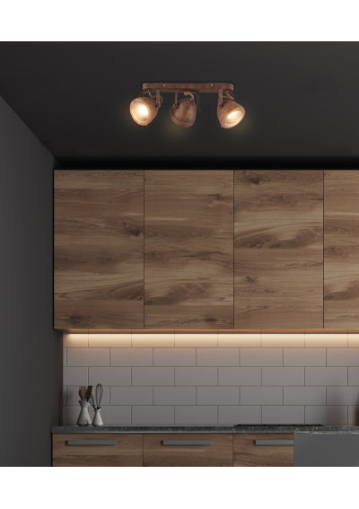 Frodo ceiling light 3xGU10 rdzawy 43,5 cm - product image 13