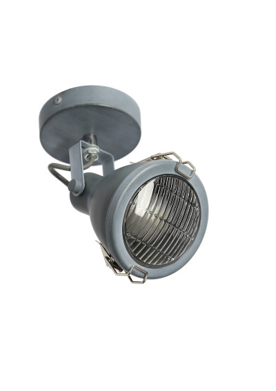 Lampa ścienna Crodo 1xE14 szary 17 cm - zdjęcie produktu 1
