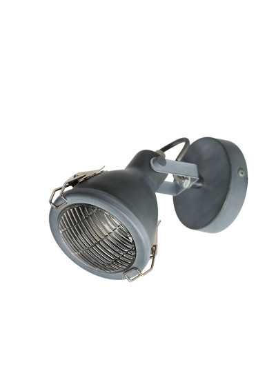 Crodo wall light 1xE14 grey 17 cm - product image 4